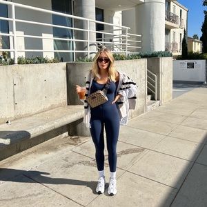 SET ACTIVE | navy jumpsuit